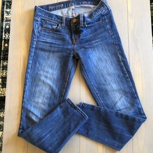 J Crew toothpick jeans 26